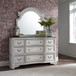 Magnolia Manor - 9 Drawer Dresser - Antique White
