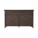 Paradise Valley - 8 Drawer Dresser - Saddle Brown