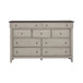 Ivy Hollow - 9 Drawer Dresser - Weathered Linen / Dusty Taupe