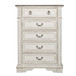 Abbey Park - 5 Drawer Chest - Antique White