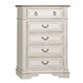 Abbey Park - 5 Drawer Chest - Antique White