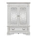 Abbey Park - Mirrored Door Chest - Antique White