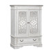 Abbey Park - Mirrored Door Chest - Antique White