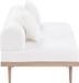 Laguna - 2 Piece Resilient Water Resistant Fabric 71" Outdoor Patio Armless Modular Loveseat