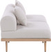 Laguna - 2 Piece Resilient Water Resistant Fabric 71" Outdoor Patio Armless Modular Loveseat