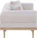 Laguna - 2 Piece Resilient Water Resistant Fabric 71" Upholstered Outdoor Patio Modular Loveseat
