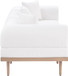 Laguna - 3 Piece Resilient Water Resistant Fabric 106.5" Upholstered Outdoor Patio Modular Sofa