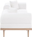 Laguna - 3 Piece 106.5" Outdoor Patio Modular Sofa With Backless Seat
