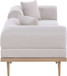 Laguna - 3 Piece 106.5" Outdoor Patio Modular Sofa With Backless Seat