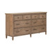 Hickory Grove - 6 Drawer Chest - Heirloom Brown
