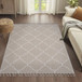 Guros - 6' X 9' Trellis Indoor / Outdoor Area Rug - Ivory
