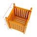 Square Outdoor Flower And Herb Pot - Teak