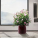4 Pieces Planter Pot, Indoor Outdoor Flowerpot For Patio, Garden, Or Windowsills - Bean Paste Red