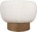 Avella - Interwoven Fabric Swivel Accent Chair