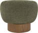 Avella - Interwoven Fabric Swivel Accent Chair