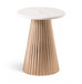 Cindra - Genuine Marble Top And Iron Base Table