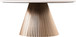 Cindra - Genuine Marble Top And Iron Base Table