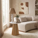 Cindra - Genuine Marble Top And Iron Base Table