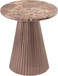 Cindra - Genuine Marble Top And Iron Base Table