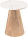 Cindra - Genuine Marble Top And Iron Base Table