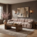Orin - Velvet 3 Piece Modular Sofa