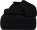Orin - Velvet 5 Piece Modular Armless Sofa
