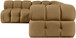Orin - Fabric Velvet 4 Piece Modular Sectional