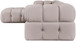 Orin - Velvet 4 Piece Modular Sectional With Chaise