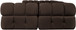Orin - U-Shaped Velvet 6 Piece Modular Sectional
