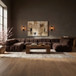Orin - U-Shaped Velvet 6 Piece Modular Sectional
