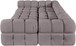 Orin - Velvet 6 Piece Modular Sectional