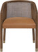 Sylvan - Vegan Leather Dining Chair (Set of 2) - Brown Frame