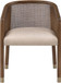 Sylvan - Vegan Leather Dining Chair (Set of 2) - Brown Frame