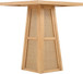 Fenwick - Cane, Oak Veneer And Solid Wood Bar Height Table