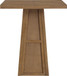 Fenwick - Cane, Oak Veneer And Solid Wood Bar Height Table