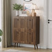 Shoe Cabinet, Storage Unit For Hallways - Walnut