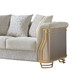 Chateau - Loveseat - Cream / Brown