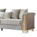 Chateau - Sofa - Cream / Brown