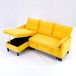 L-Shaped Reversible Chaise Sectional Sofa With Storage