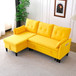 L-Shaped Reversible Chaise Sectional Sofa With Storage