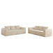 Minimalist Set With Curved Lines & Gently Sloped Backrest