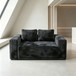Cloud Loveseat Sofa Couch, 2 Seater Boneless Couch
