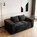 Cloud Loveseat Sofa Couch, 2 Seater Boneless Couch