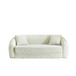 Curved Convertible Sofa, 2 In 1 Fold Out Bed With Pull Out Base And Deep Seat