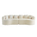 Sectional Sofa, Oversized 4 Seater With Deep Seat Design