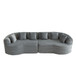 Sectional Sofa, Oversized 4 Seater With Deep Seat Design