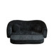 Curved Convertible Sofa, 2 In 1 Frameless Folding Sofa Bed With Pull Out Base And Deep Seat