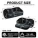 Curved Convertible Sofa, 2 In 1 Frameless Folding Sofa Bed With Pull Out Base And Deep Seat