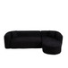 L - Shape Boneless Cloud Couch With 2 Throw Pillows For Living Room