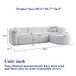 L - Shape Boneless Cloud Couch With 2 Throw Pillows For Living Room
